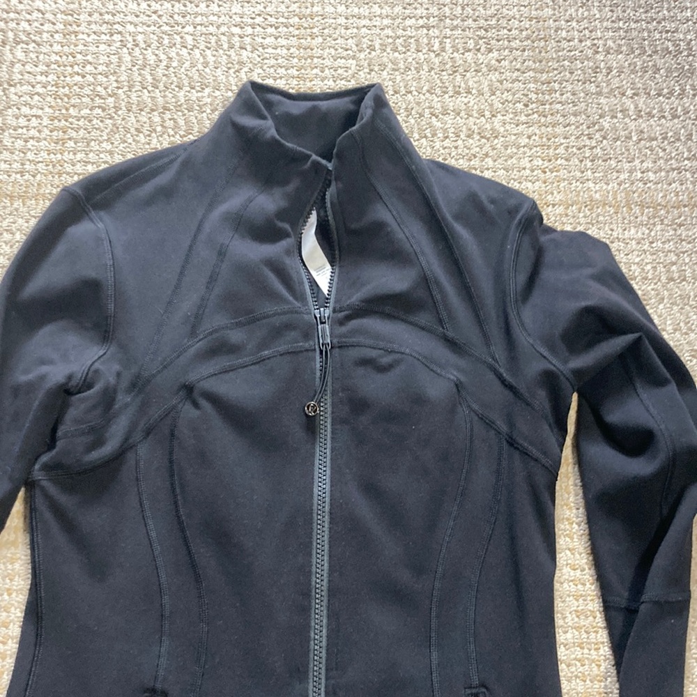 Lulu lemon black zip sweatshirt